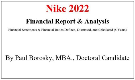 nike price earnings ratio|nike financial ratio analysis.